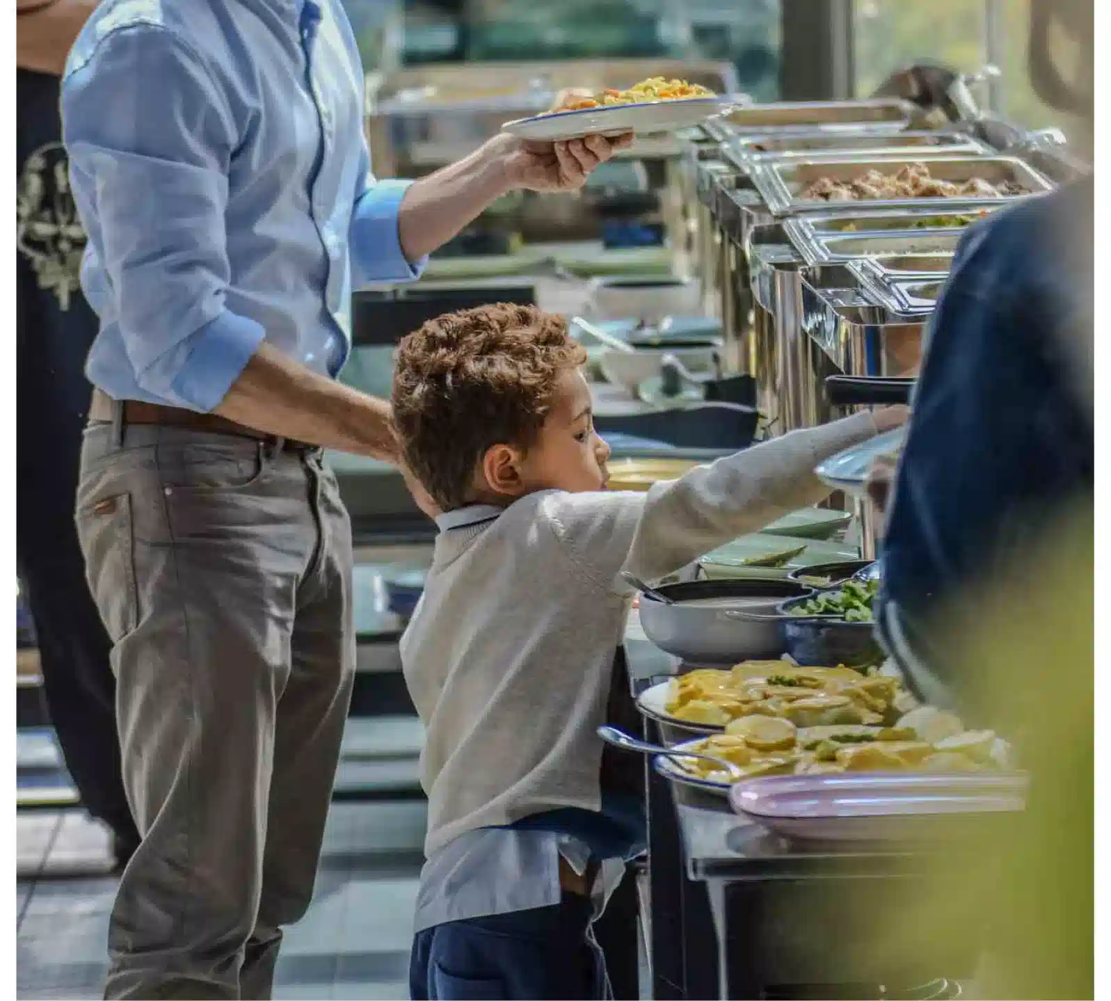 The simple joy of feeding people good food.