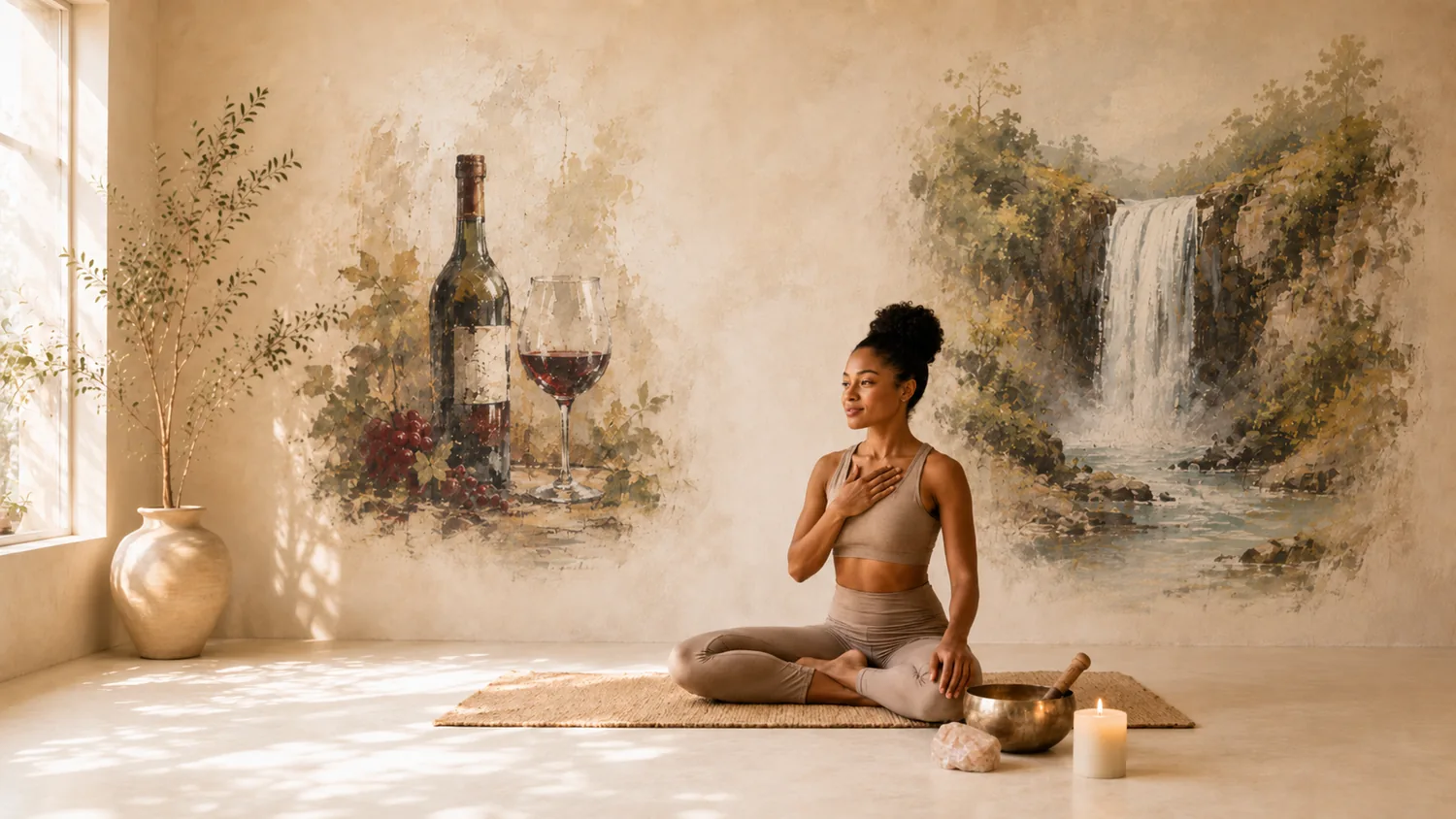 Wellness and creative breaks — yoga at The Social House