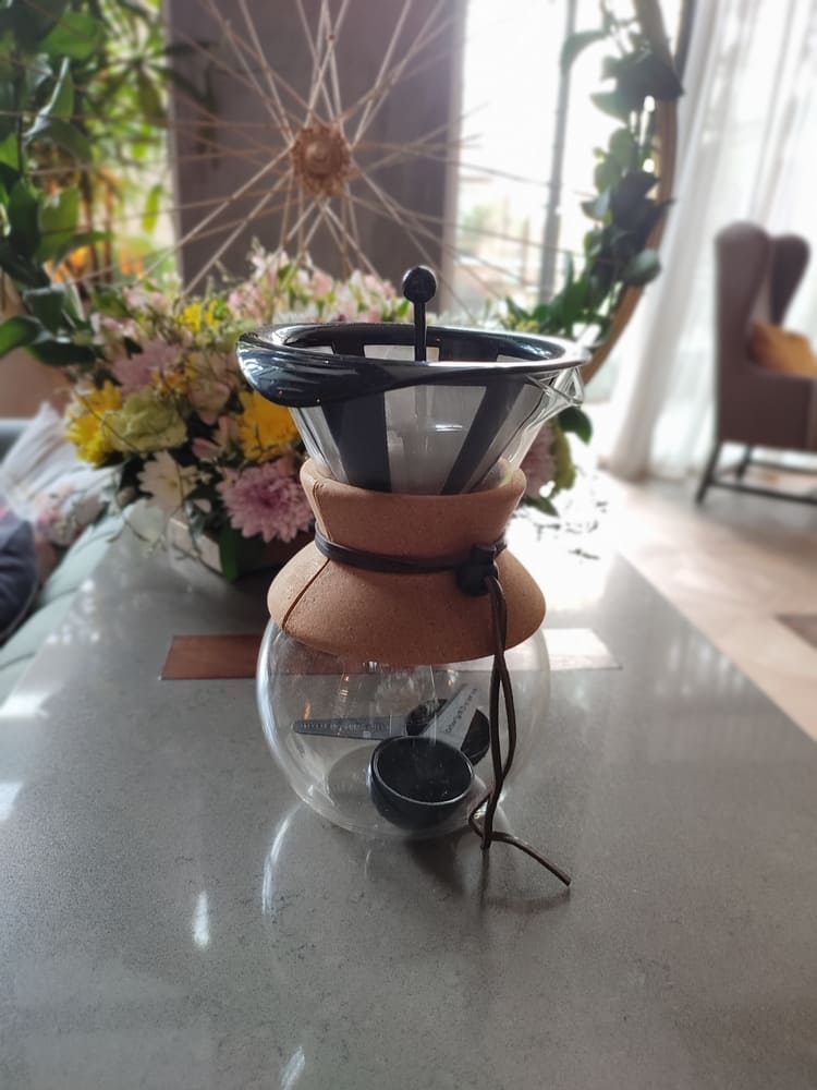 TSH Mocca Vacuum Coffee Maker 1.5l, 17oz + Gas Burner